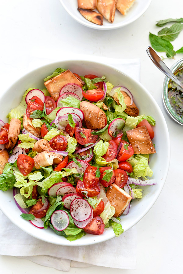 The Best Fattoush Salad | foodiecrush.com 