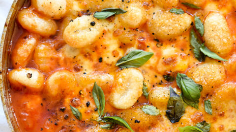 Gnocchi With Pomodoro Sauce | foodiecrush.com