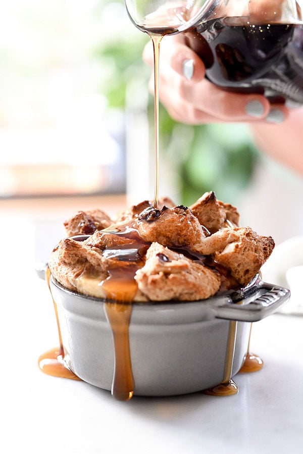 Cinnamon Raisin Baked French Toast Cups | foodiecrush.com