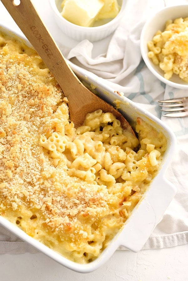 The Best Baked Mac and Cheese from foodiecrush.com on foodiecrush.com