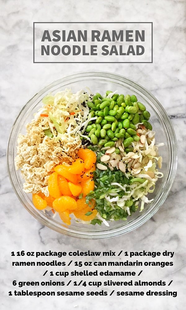 Crunchy Asian Ramen Noodle Salad Gimme Some Oven Recipe Recipes Ramen Noodle Salad 10 Minute Meals