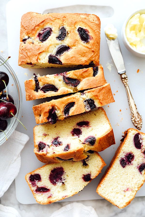 Cherry and Almond Quick Bread Image