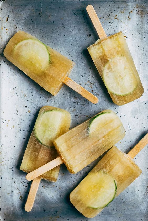 Dark and Stormy Popsicles from brooklynsupper.com on foodiecrush.com