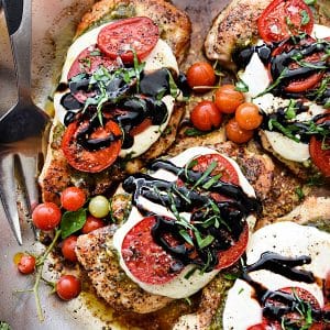 THE BEST Chicken Caprese Recipe-image