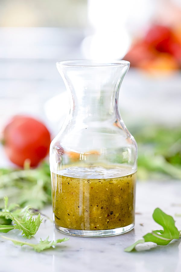 Favorite Tarragon Vinaigrette Salad Dressing | foodiecrush.com