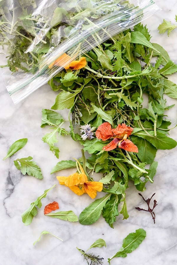Italian-Inspired Salad Plate | foodiecrush.com