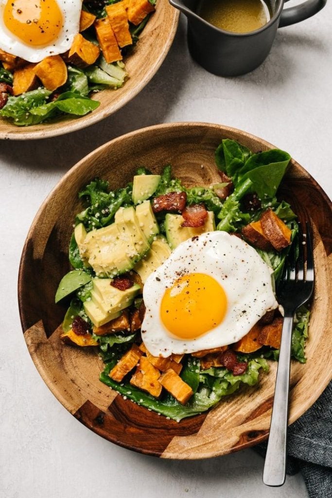 Breakfast Salad from Our Salty Kitchen on foodiecrush.com