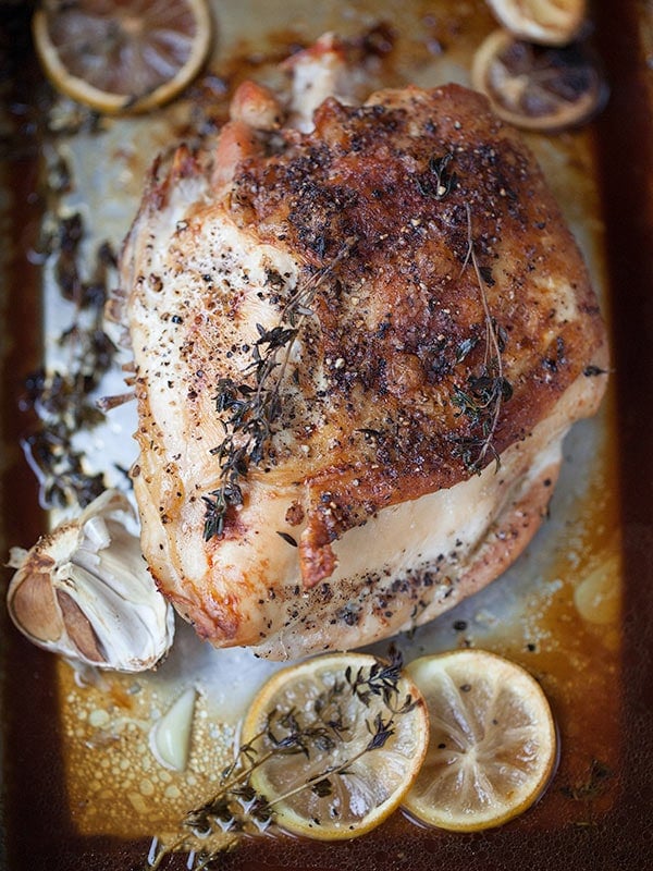 The secret to the easiest roast turkey breast | foodiecrush.com