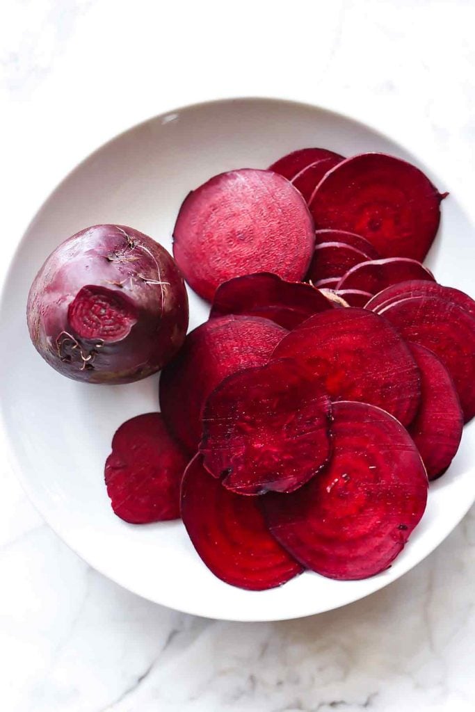 How To Make Baked Beet Chips Foodiecrush Com