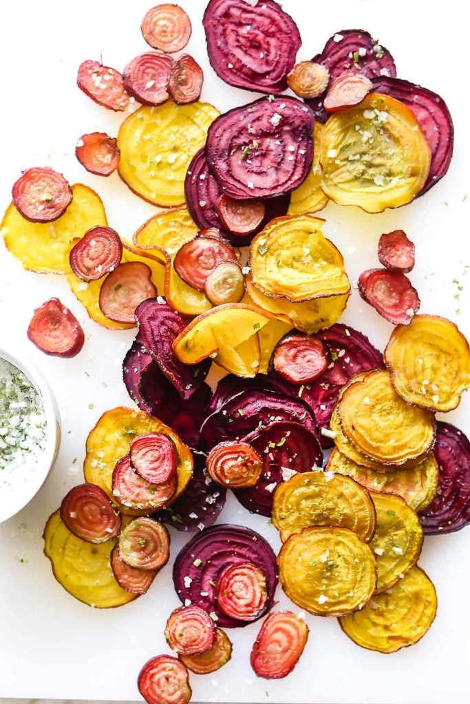 How To Make Baked Beet Chips Foodiecrush Com