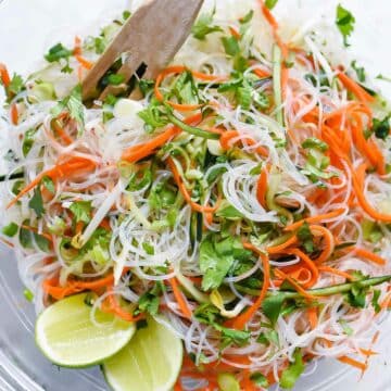 Fresh and Easy Vietnamese Noodle Salad | foodiecrush.com