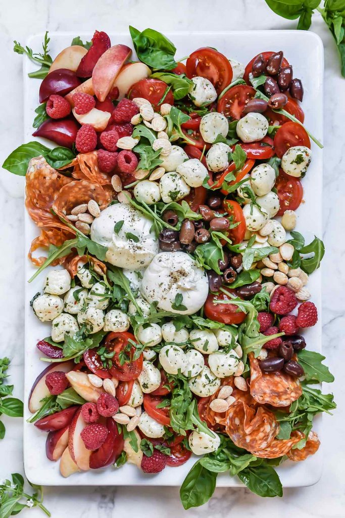 How to Make a Caprese Salad Platter | foodiecrush.com