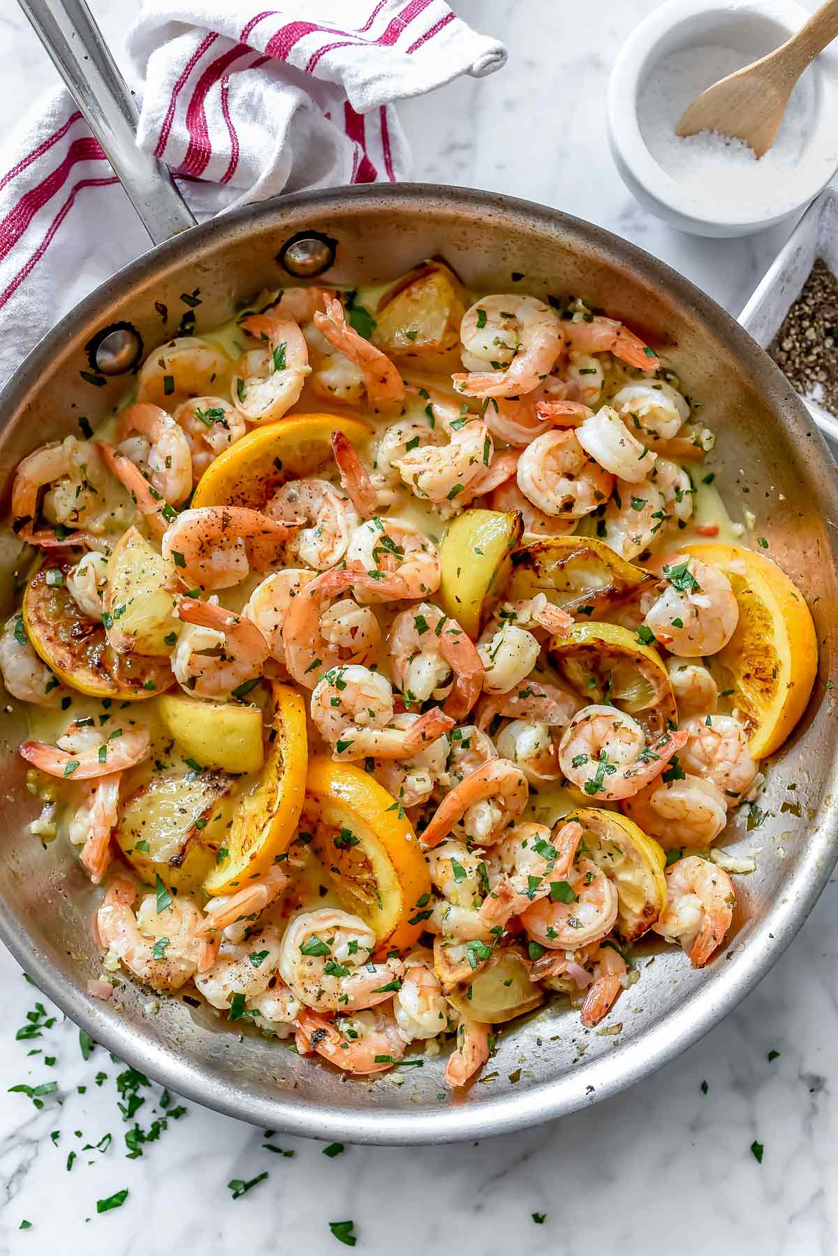 Citrus Pan-Seared Shrimp Recipe (Easy Shrimp Dish!)