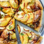 Pesto Pizza with Balsamic Chicken | foodiecrush.com