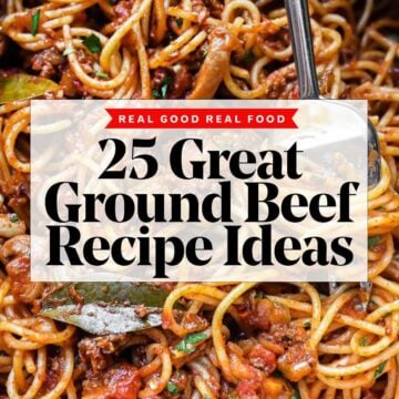 25 Great Ground Beef Recipes Ideas | foodiecrush.com
