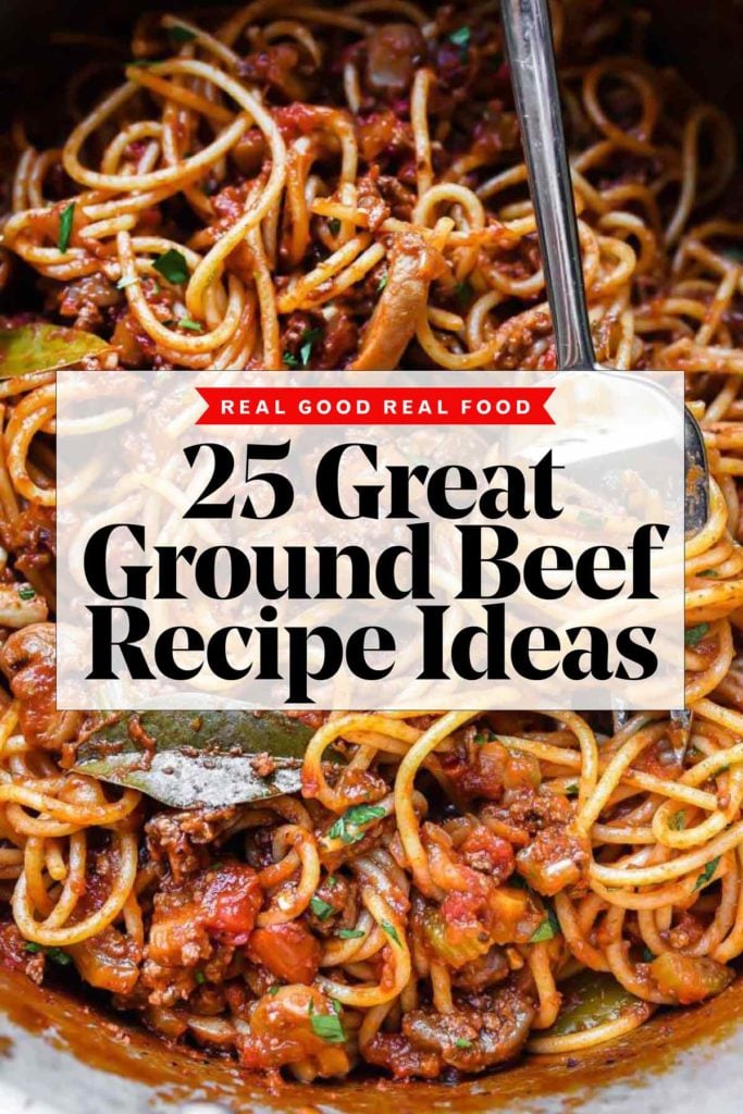 25 Great Ground Beef Recipe Ideas | foodiecrush.com