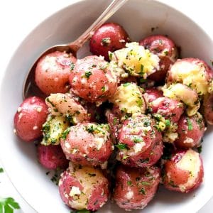 The Best Buttery Parsley Boiled Potatoes Image