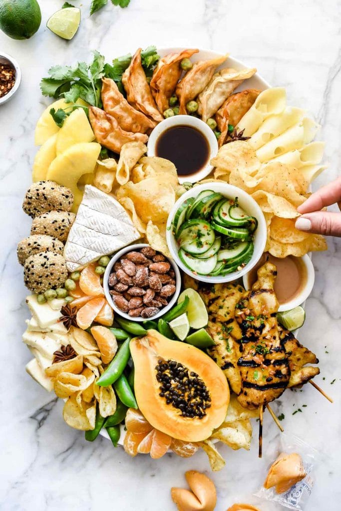How to Make an Asian-Inspired Cheese Board Image