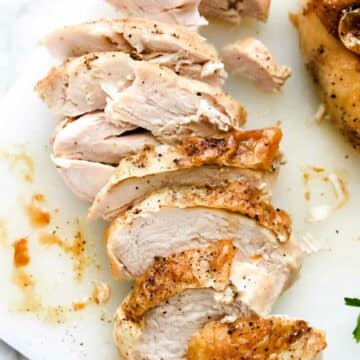 The Best Baked Chicken Breast | foodiecrush.com #chicken #breast #healthy #recipes #easy