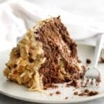 German Chocolate Cake | foodiecrush.com