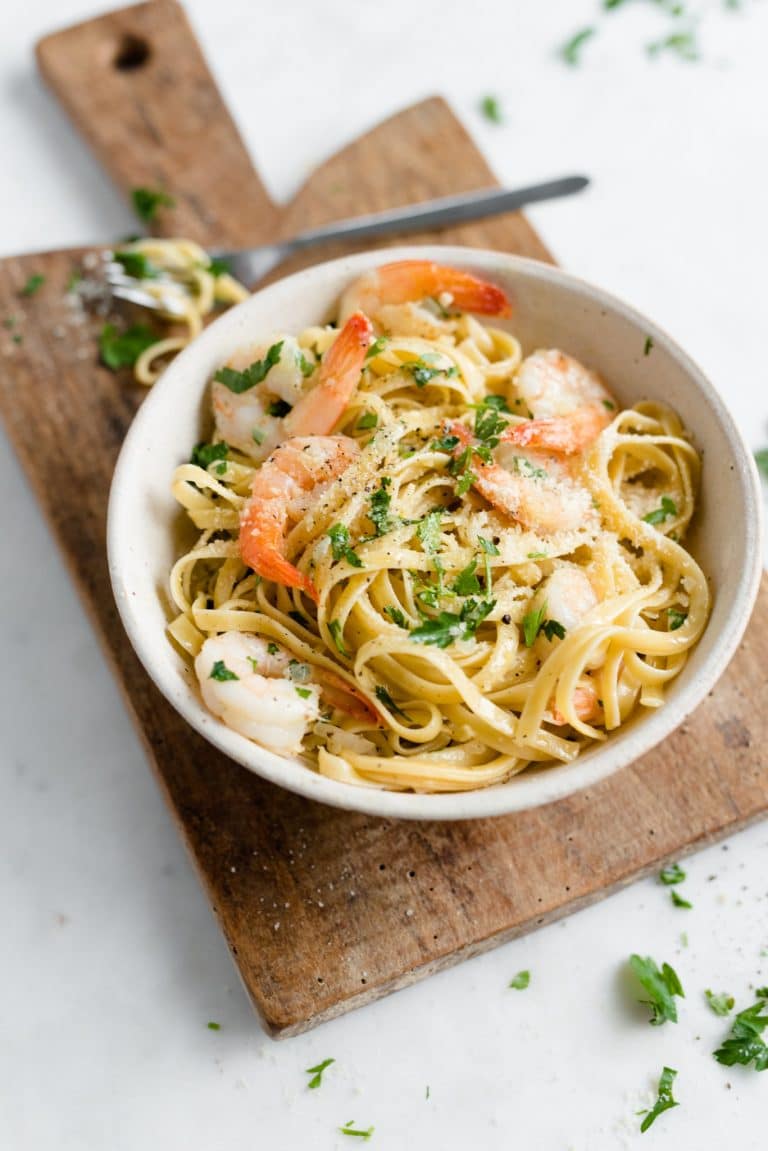40 Shrimp Recipes | Citrus Shrimp Avocado Salad foodiecrush.com