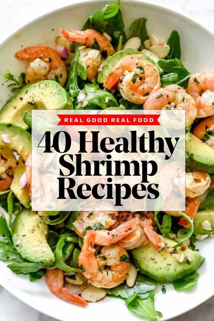 40 Shrimp Recipes | Citrus Shrimp Avocado Salad foodiecrush.com