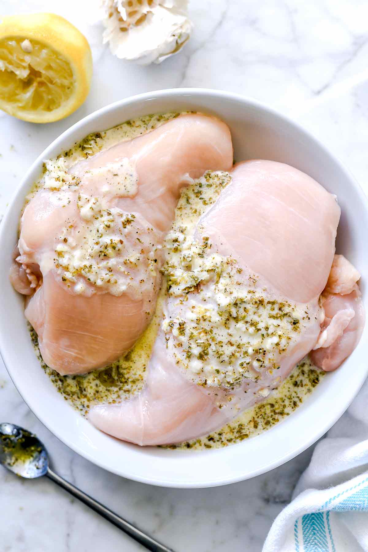 THE BEST Greek Chicken Marinade Recipe | foodiecrush.com