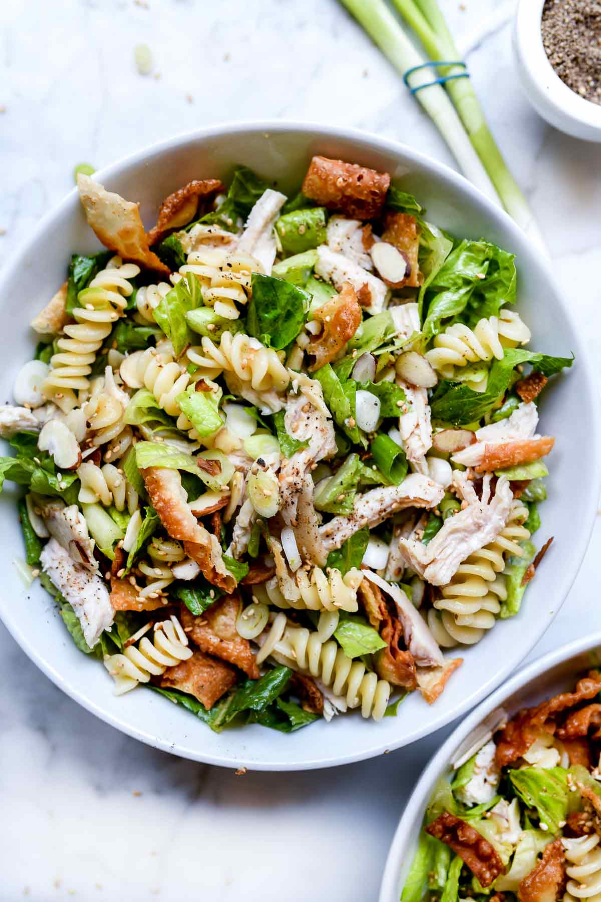 Chinese Chicken Salad Sesame Dressing Foodiecrush Com