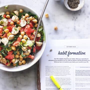 Habit Formation Nourished Planner | foodiecrush.com