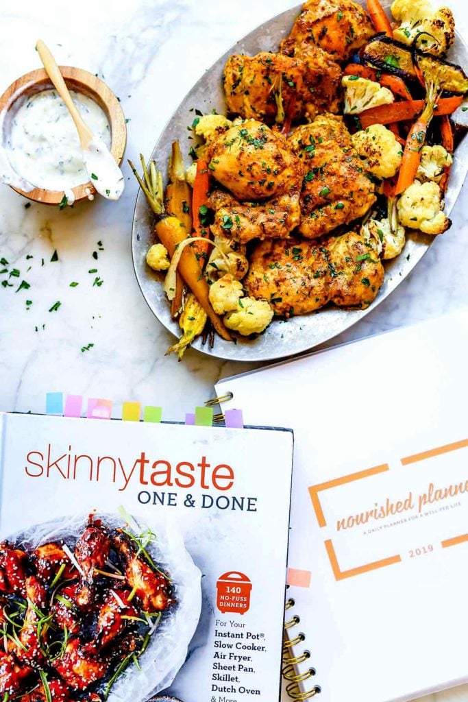 Tandoori Chicken Recipe from Skinnytaste One and Done Cookbook | foodiecrush.com