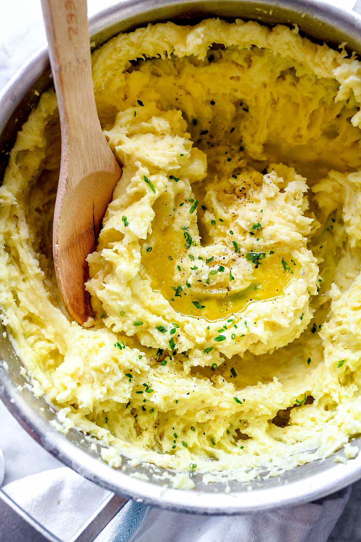 How To Make The Best Mashed Potatoes Recipe Foodiecrush Com
