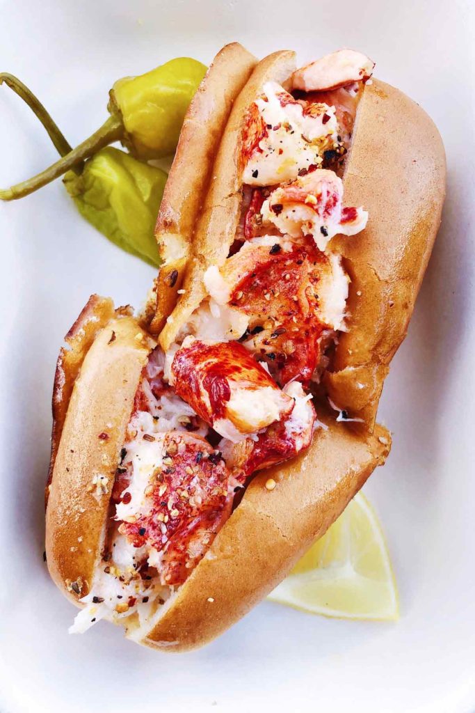 Lobster Roll | foodiecrush.com #lobsterroll #sandwich