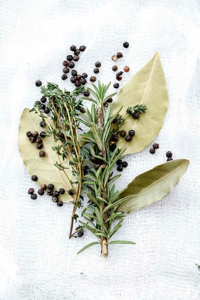 How to Make a Bouquet Garni | foodiecrush.com #recipes #spices #herbs