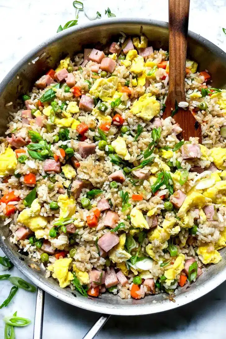 How to Make The BEST Fried Rice from foodiecrush.com on foodiecrush.com