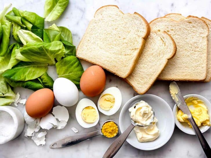 What's In Egg Salad foodiecrush.com sandwich recipe