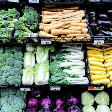 Produce at Grocery Store | foodiecrush.com
