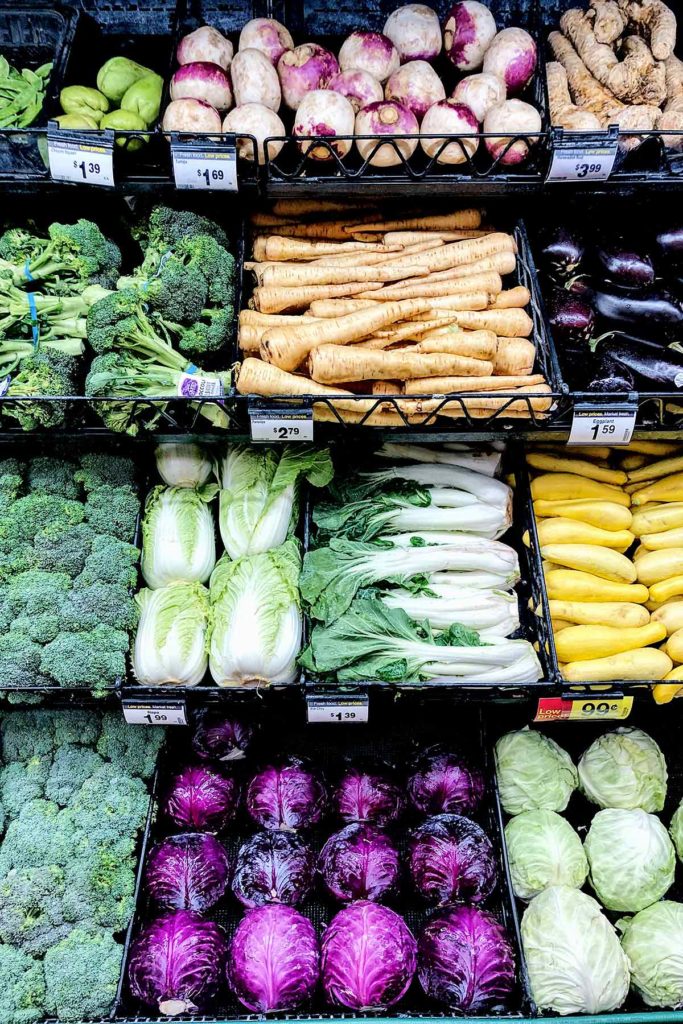 Produce at Grocery Store | foodiecrush.com
