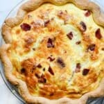 Easy Quiche Lorraine Recipe | foodiecrush.com #quiche #easy #recipes #classic #best