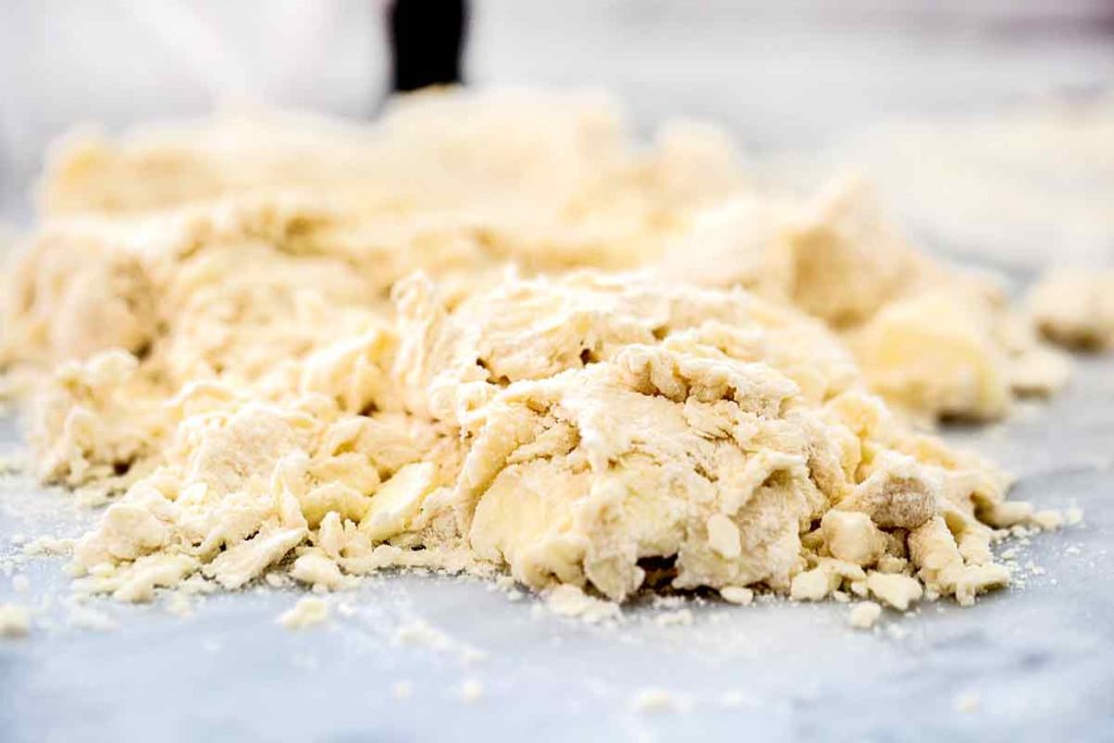 making pie crust recipe with butter