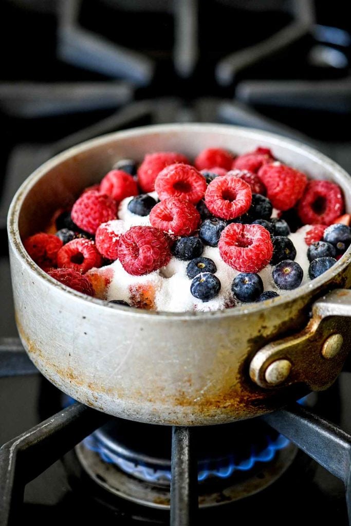 15-Minute Berry Jam | foodiecrush.com #jam #recipes #berry