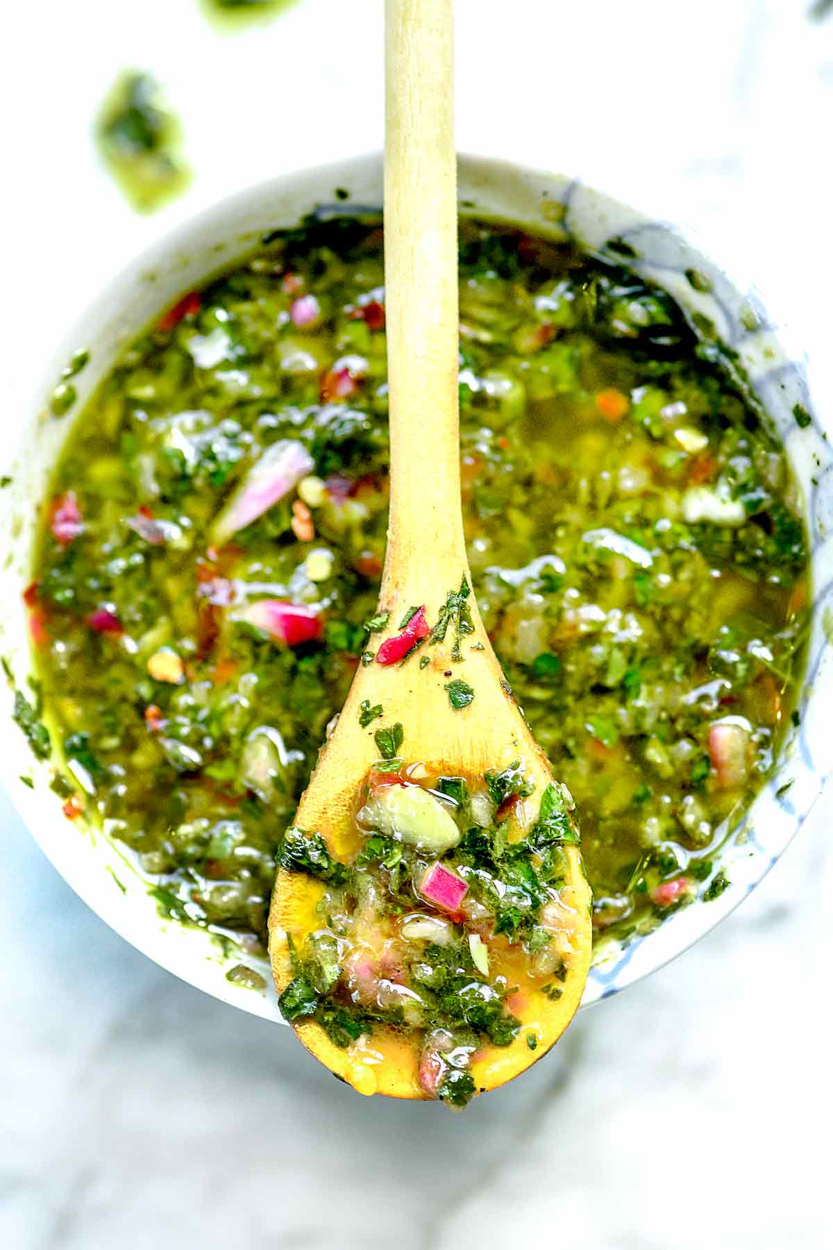 How to Make THE BEST Chimichurri Sauce - foodiecrush .com