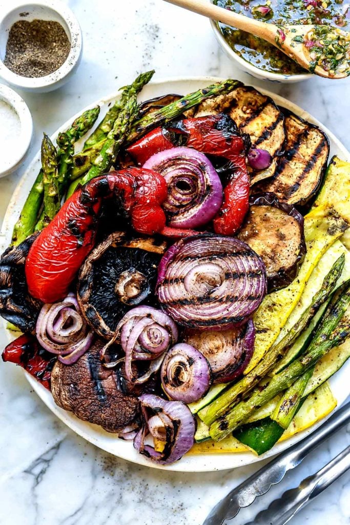 Best Easy Grilled Vegetables | foodiecrush.com