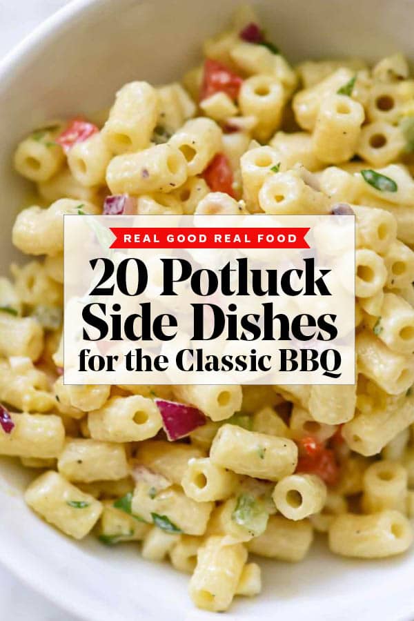 20 Potluck Side Dishes for the Classic BBQ | foodiecrush.com #potluck #salad #sidedishe