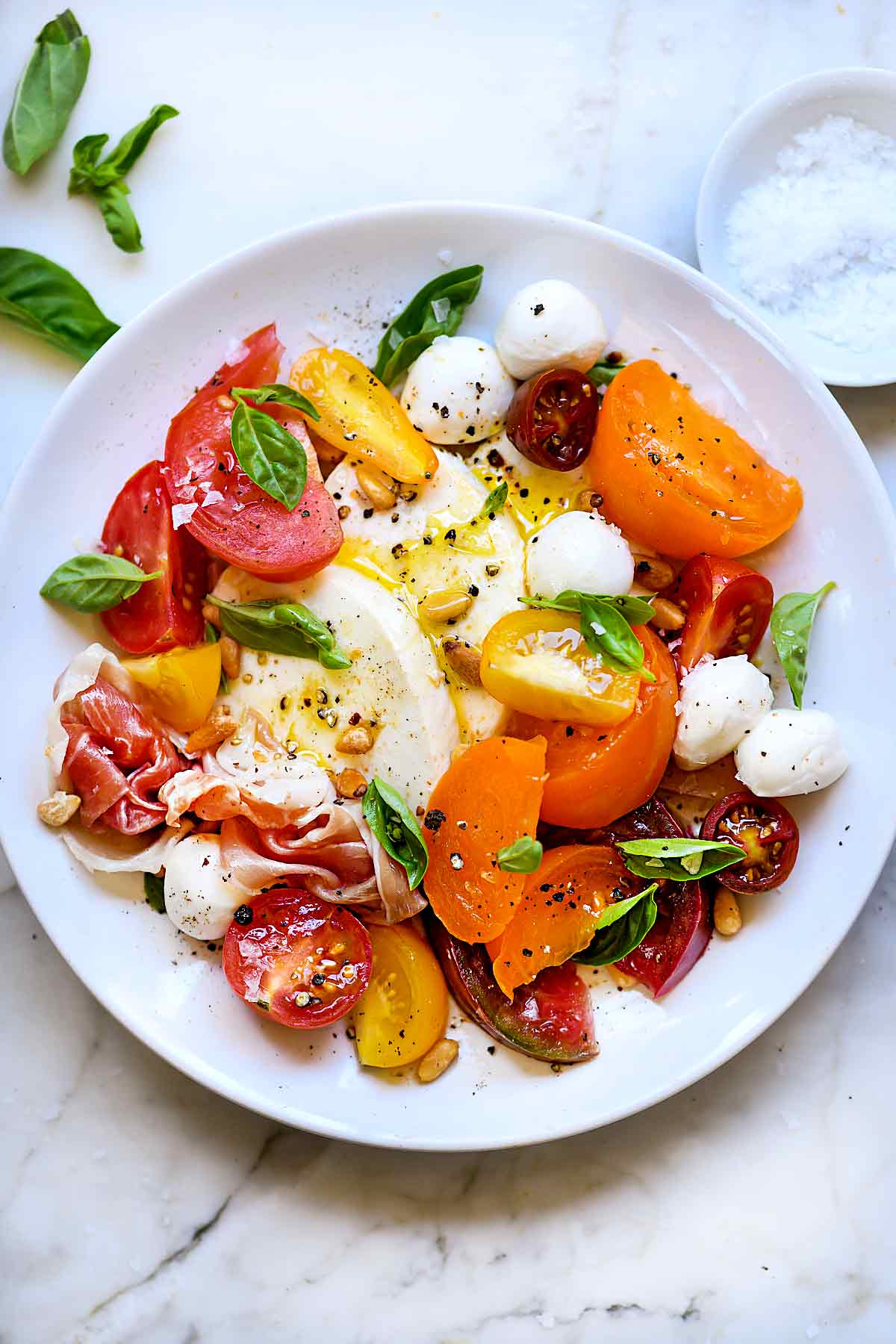 THE BEST Caprese Salad + DIY Caprese Salad Bar - Relish