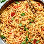 Quick Pasta Pomodoro Sauce | foodiecrush.com