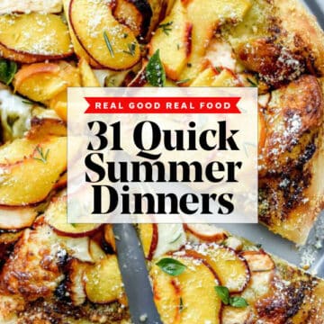 31 Quick Summer Dinner Ideas foodiecrush.com #dinner #recipes #healthy #summer