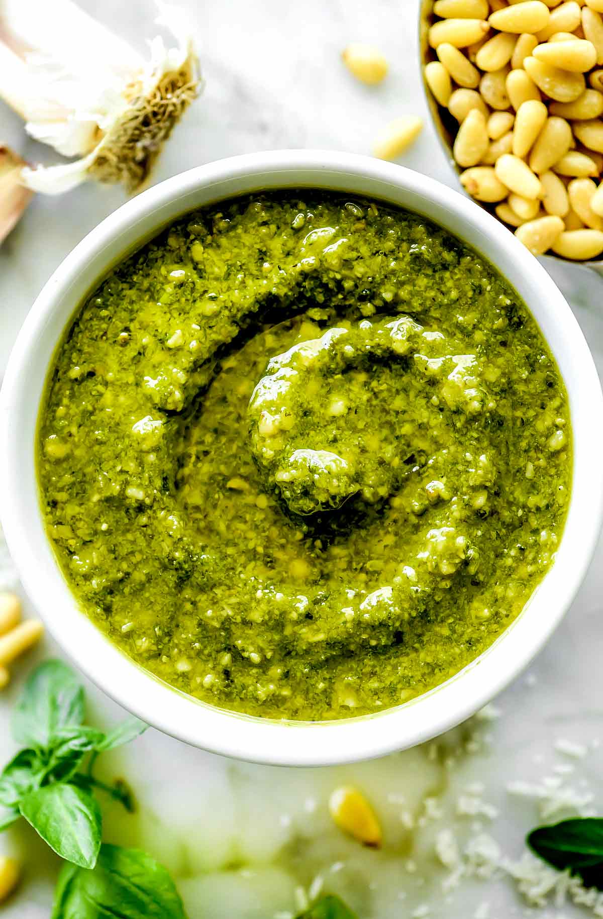 How to Make THE BEST Pesto Recipe | foodiecrush.com