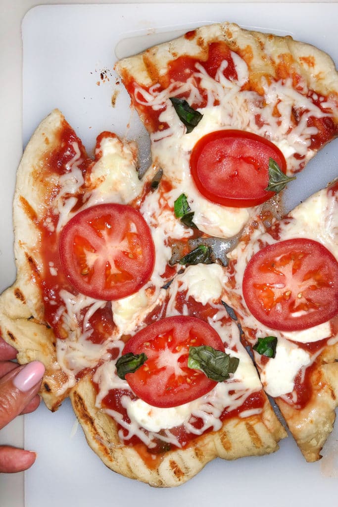 Grilled Pizza foodiecrush.com