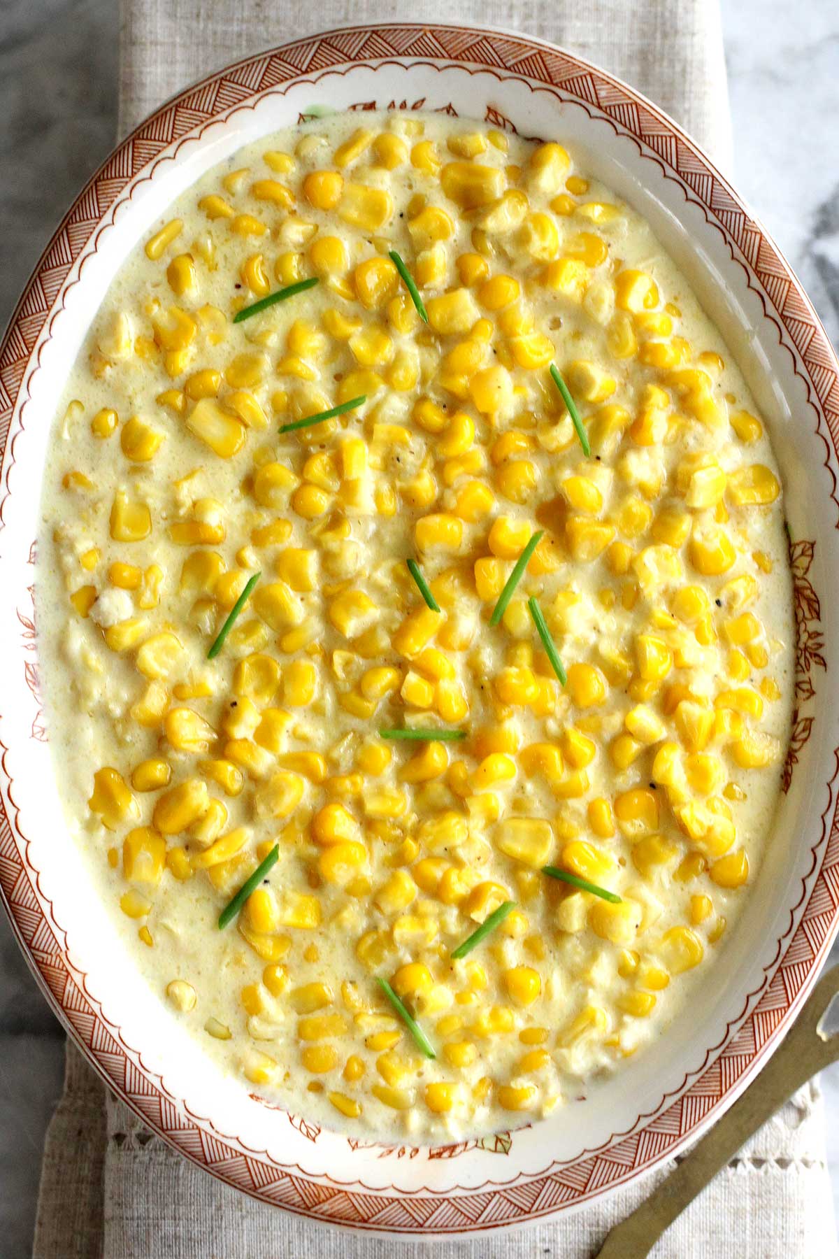 Creamed Corn Souffle - Cooked by Julie
