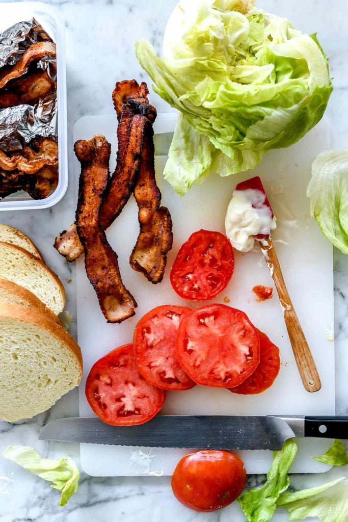 The Best BLT Sandwich | foodiecrush.com #blt #sandwich #lunch #recipes